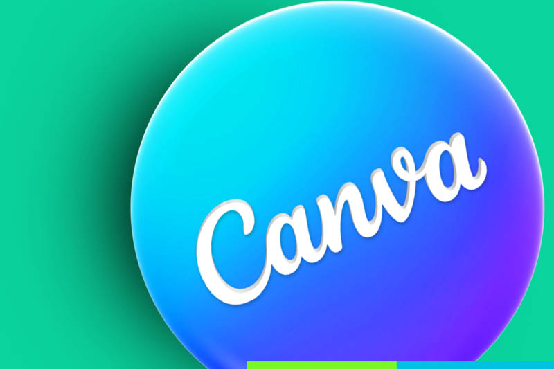 Logo CANVA para Curso Online
