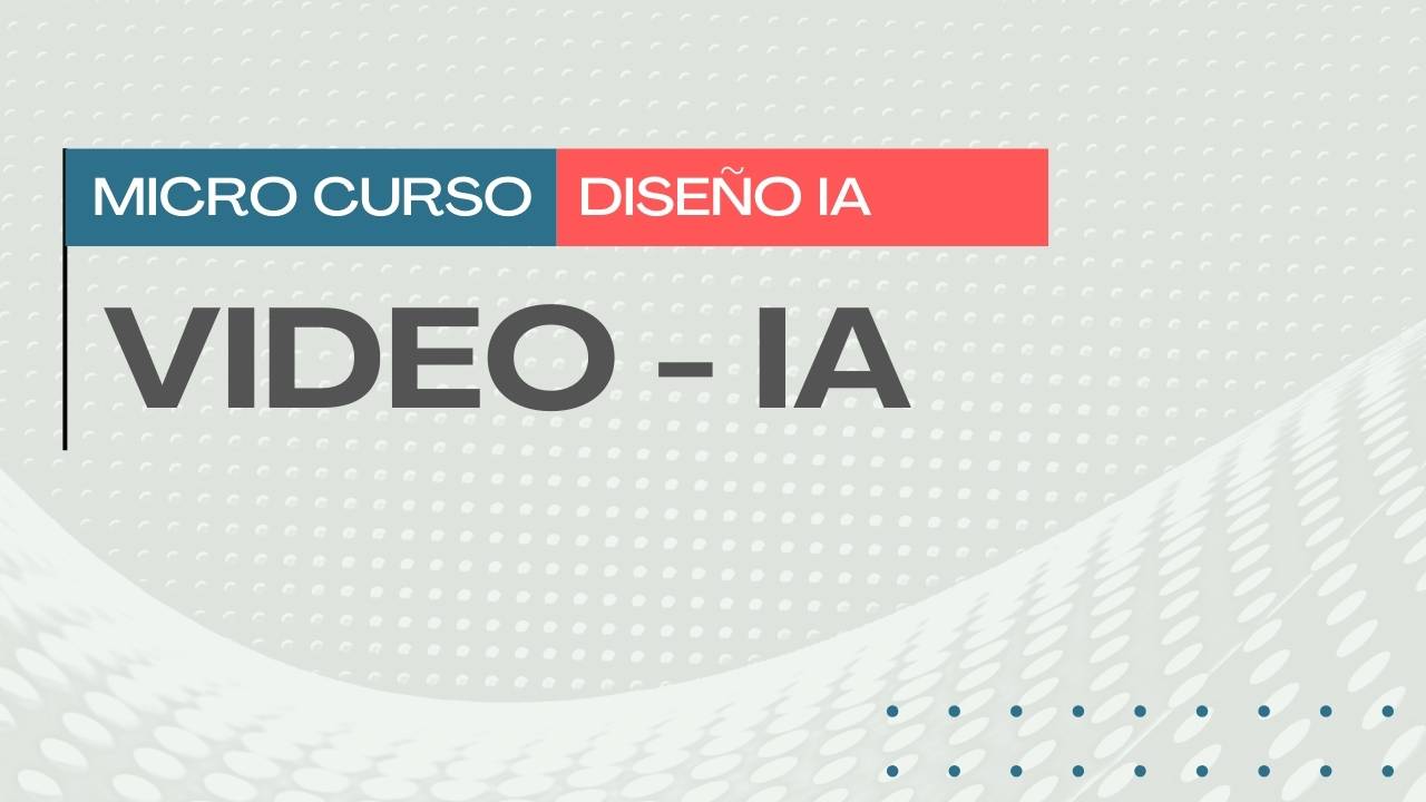 Banner curso online creación de videos con IA